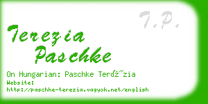 terezia paschke business card